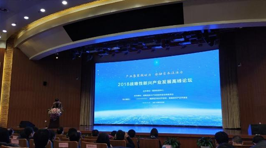 我院組團參加“第二屆戰(zhàn)略性新興產(chǎn)業(yè)發(fā)展高峰論壇”